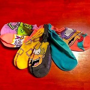 Rug Rats Socks 6 pairs.